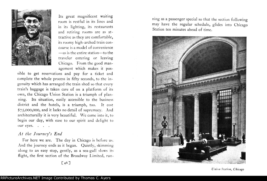 PRR "Broadway Limited," Pages 46-47, 1927